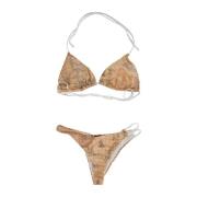 Strik Bikini Set Alviero Martini 1a Classe , Beige , Dames