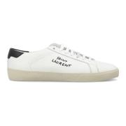 Witte Sneakers SL Signa Low Top Saint Laurent , White , Heren