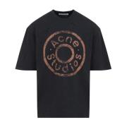 Zwarte T-shirt voor mannen Acne Studios , Black , Heren