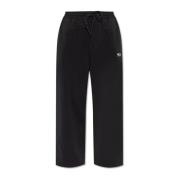 Sweatpants met logo Y-3 , Black , Dames