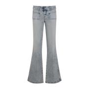 Blauwe Jeans voor Vrouwen Stijlvol Comfort Diesel , Blue , Dames