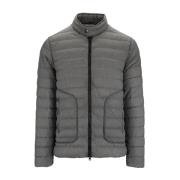 Heren rits puffer jas Herno , Gray , Heren