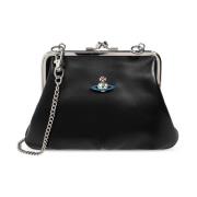 Tas met logo Vivienne Westwood , Black , Dames