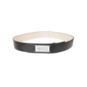 Stijlvolle riem voor modieuze outfits Maison Margiela , Black , Dames