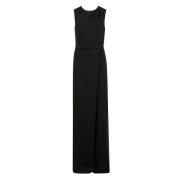 Stijlvol Zwart Jumpsuit Max Mara , Black , Dames