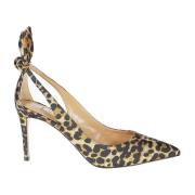 Stijlvolle Bow Tie Pump Schoenen Aquazzura , Brown , Dames