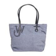 Puffy Anchor Tote Tas JW Anderson , Blue , Dames