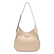 Kleine Schoudertas Prada , Beige , Dames