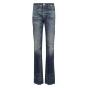 Vintage Blue Flora Stijlvolle Jeans Haikure , Blue , Dames