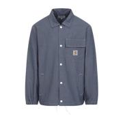 Blauwe Jas voor Mannen Carhartt Wip , Blue , Heren