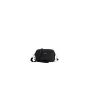 Moderne Saffiano Leren Cross Body Tas Guess , Black , Dames