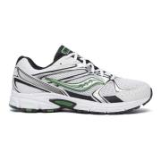 Millennium Wit/Groen Hardloopschoenen Saucony , Multicolor , Dames