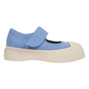 Blauwe Mary Janes Sneakers Marni , Blue , Dames