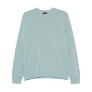 Jade Groene Crew Neck Sweater Paul & Shark , Green , Heren