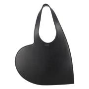 Zwarte Hart Tote Tas Coperni , Black , Dames