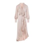 Elegante Nude & Neutrals Jurk Zimmermann , Pink , Dames