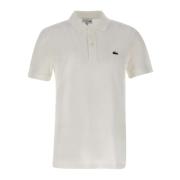 Klassiek Wit Poloshirt Lacoste , White , Heren