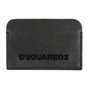 Stijlvolle Portemonnee voor Jouw Essentials Dsquared2 , Black , Heren