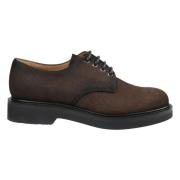 Nabuk Grain Leren Schoenen Church's , Brown , Heren