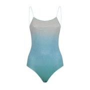 Glinsterende Schaduw Badpak Oseree , Blue , Dames