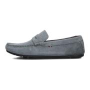 Casual Loafers Driver in Grijs Tommy Hilfiger , Gray , Heren