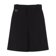 Zwarte Bermuda Shorts Damesmode Chloé , Black , Dames