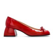 Leren hakken schoenen Nodaleto , Red , Dames