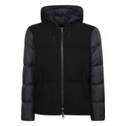 Stijlvolle Bomberjack van Nylon Herno , Black , Heren