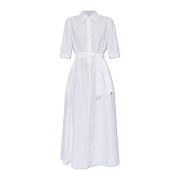 Jurk met kraag 'Hoyo' Max Mara , White , Dames