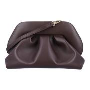 Vegan Fabric Clutch Handtas Ebony THEMOIRè , Brown , Dames