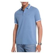 Klassieke Heathered Polo Shirt Michael Kors , Blue , Heren