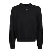 Saint Matthew Katoenen Sweatshirt Off White , Black , Heren