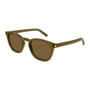 SL 28 052 Sunglasses Saint Laurent , Brown , Unisex