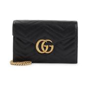 Stijlvolle Portemonnee voor Dagelijks Gebruik Gucci , Black , Dames