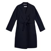 Blauwe Nacht Messi Stijlvolle Jurk Max Mara , Blue , Dames