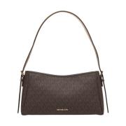 Bruine Schoudertas Moore Michael Kors , Brown , Dames