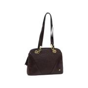 Pre-owned Leather shoulder-bags Bally Pre-owned , Brown , Dames