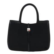 Pre-owned Canvas handbags Bally Pre-owned , Black , Dames