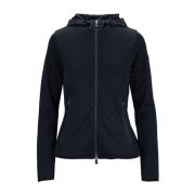 Capuchon Rits Jas Herno , Black , Dames