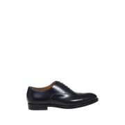 Klassieke Nero Oxford Loafer Schoenen Doucal's , Black , Heren