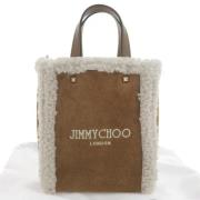 Pre-owned Leather handbags Jimmy Choo Pre-owned , Brown , Dames