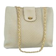 Pre-owned Leather shoulder-bags Bally Pre-owned , Beige , Dames