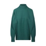 Smaragd Klassieke Turtleneck Jumper Róhe , Green , Dames