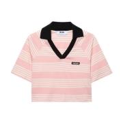 Roze T-shirt en Polo voor vrouwen Msgm , Pink , Dames