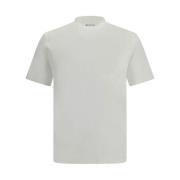 Set van 3 Ribgebreide Crew Neck Katoenen T-Shirts Maison Margiela , Wh...