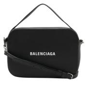 Pre-owned Leather handbags Balenciaga Vintage , Black , Dames