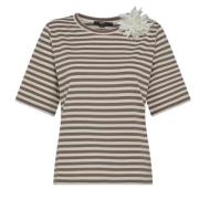 Beige T-shirts en Polos Collectie Seventy , Beige , Dames