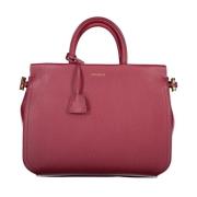 Luxe Roze Leren Handtas met Afneembare Band Coccinelle , Pink , Dames