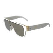 Witte Designer Zonnebril Acetaat Frame Dolce & Gabbana , White , Dames