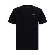 Iconisch Monogram Katoenen T-Shirt Ermenegildo Zegna , Black , Heren